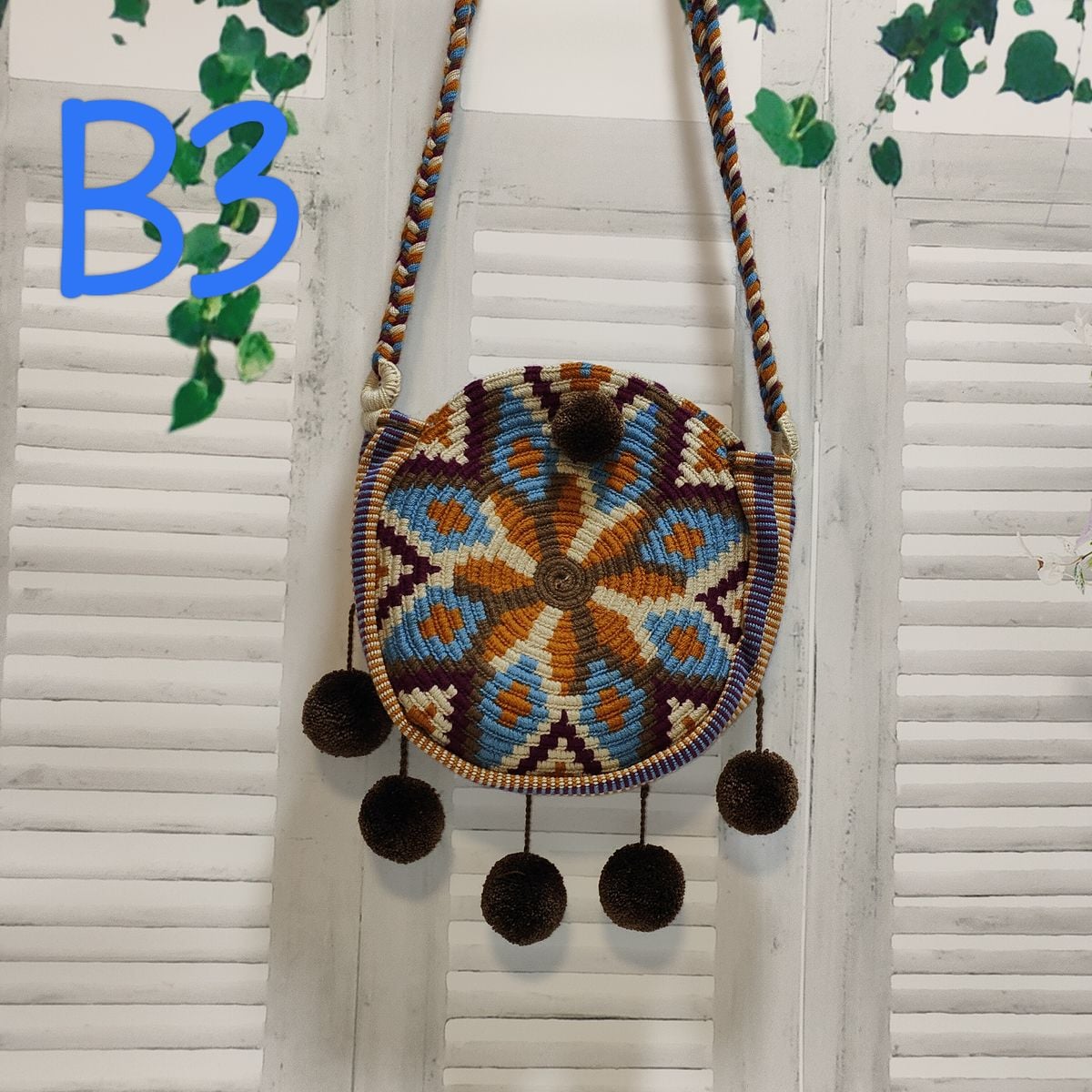 WAYUU ROUND BAG- B款