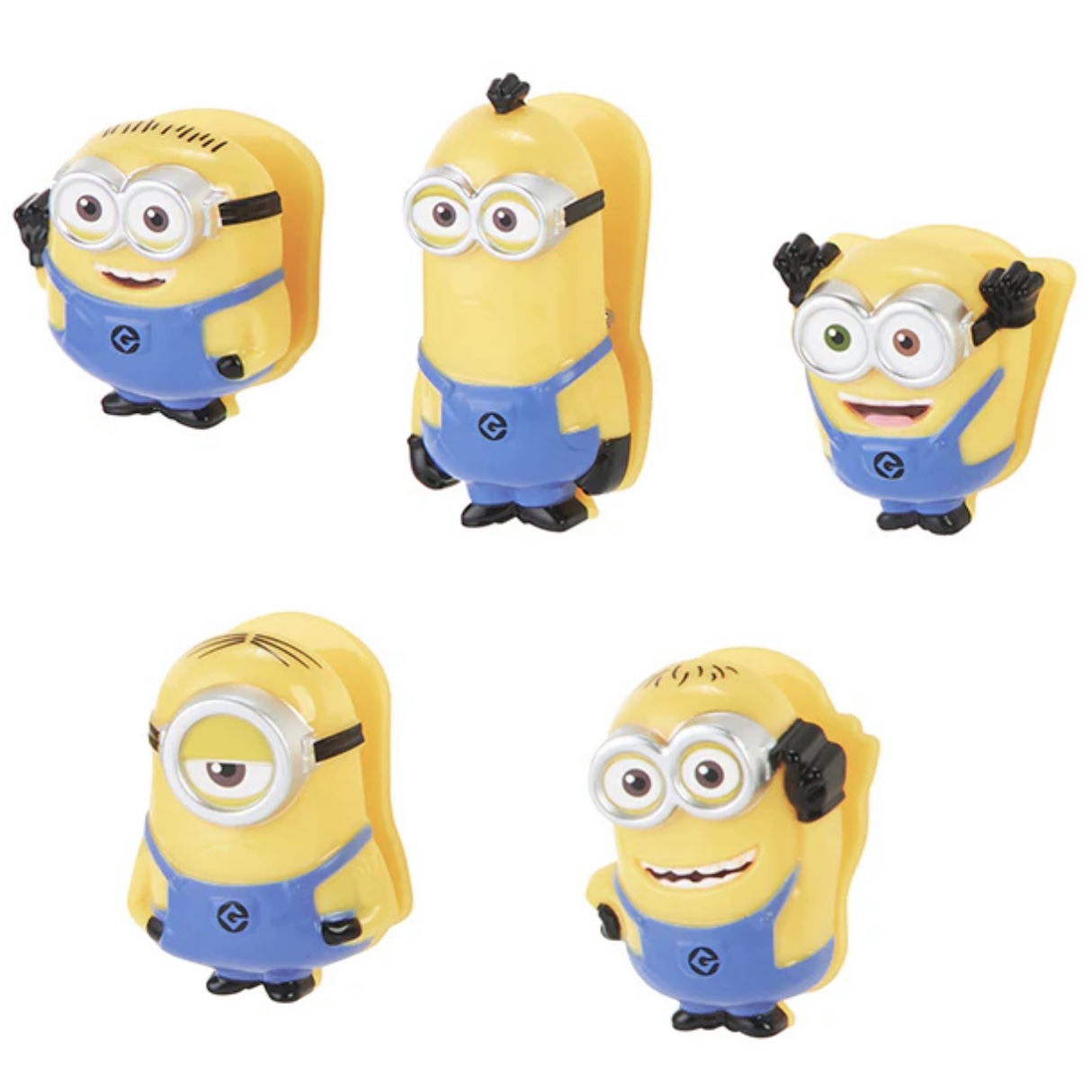 Minion Clip Set (5 pieces)