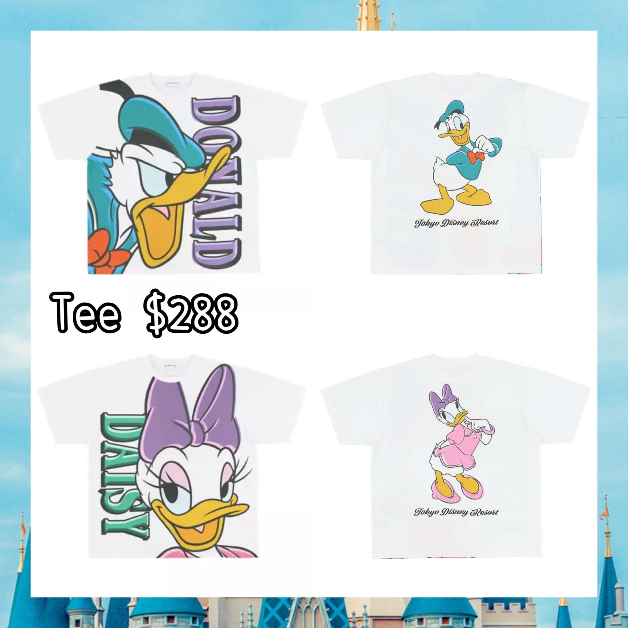 ：日本：DISNEYLAND園區產品 21/5 日本發賣 TEE