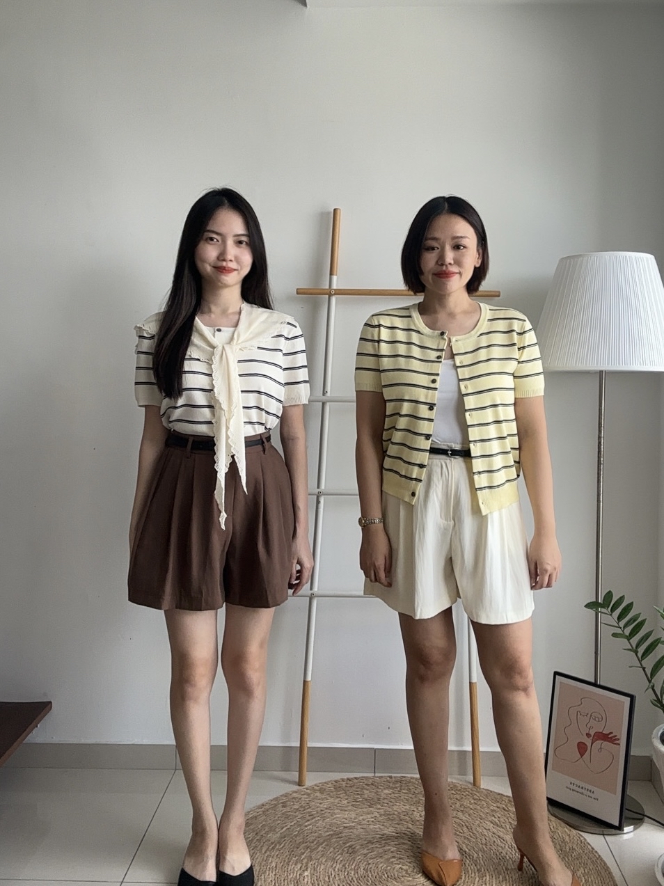 T4169 Stripe Knit Top - 4 Colors 