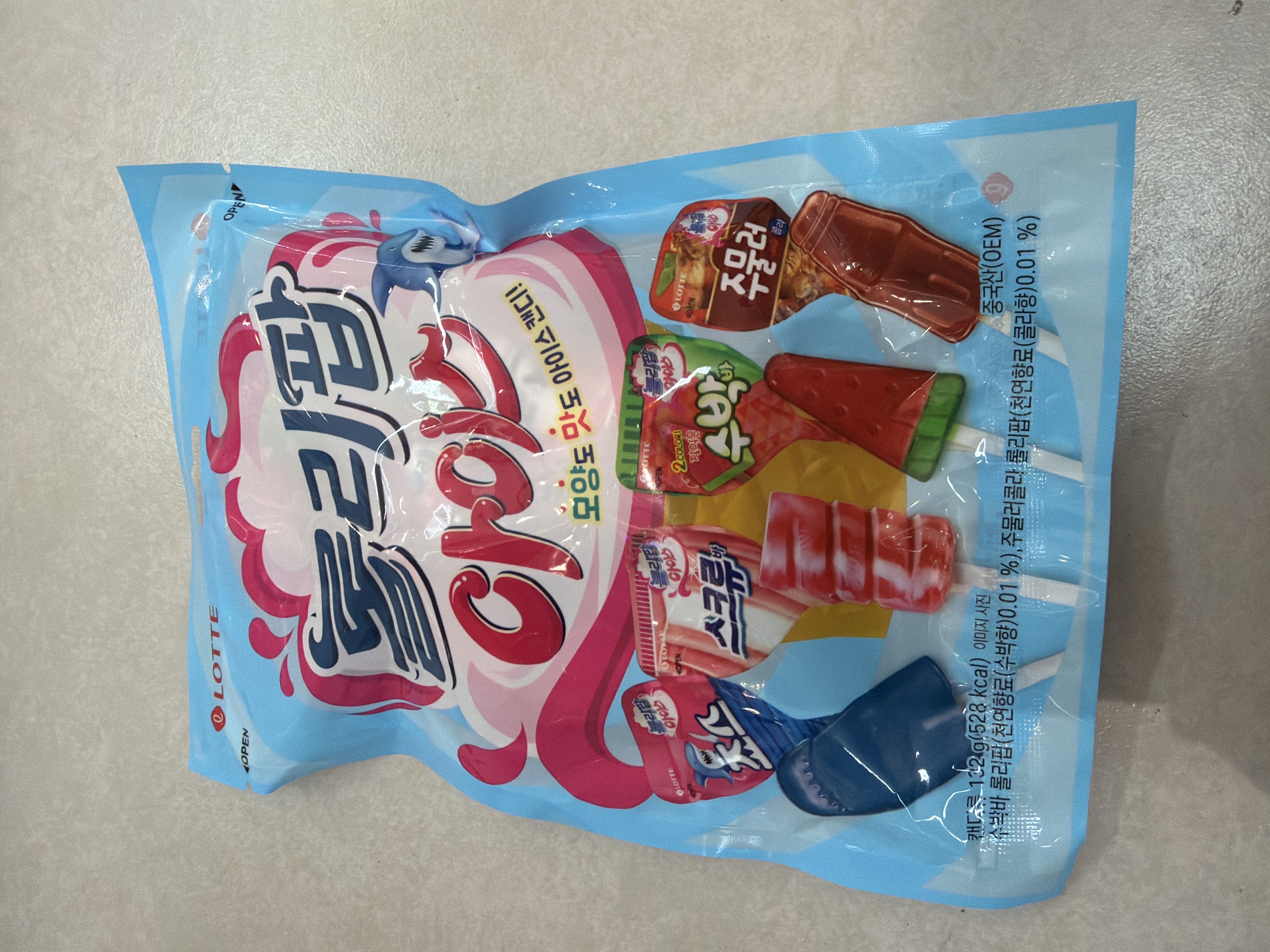 樂天混合味捧捧糖