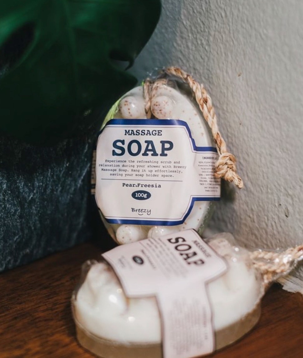 泰國🇹🇭直送@限時預購🔛 Breezy手工香氛按摩香皂
