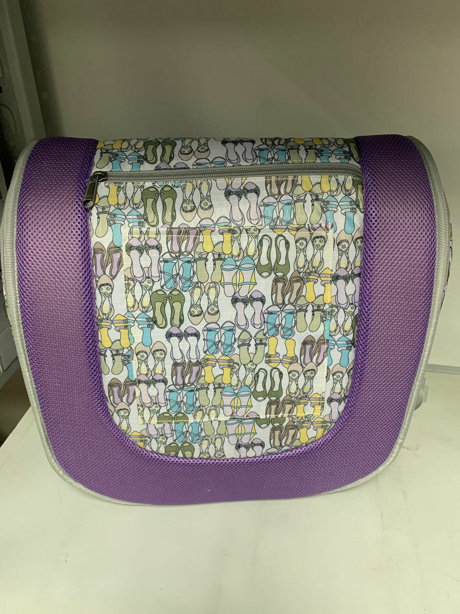 Menauige 嬰兒便攜式折疊嬰兒床背包 1件 - 現貨