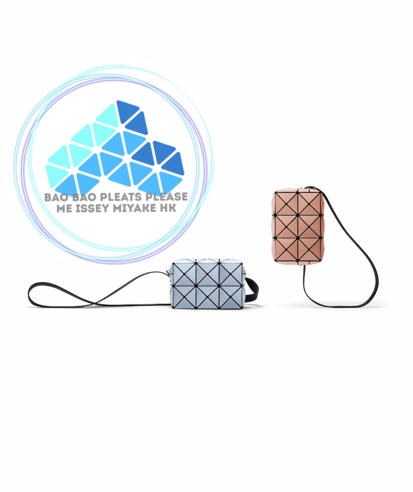 BAO BAO 啞皮立體方箱型斜孭袋cuboid 2x3 Crossbody bag