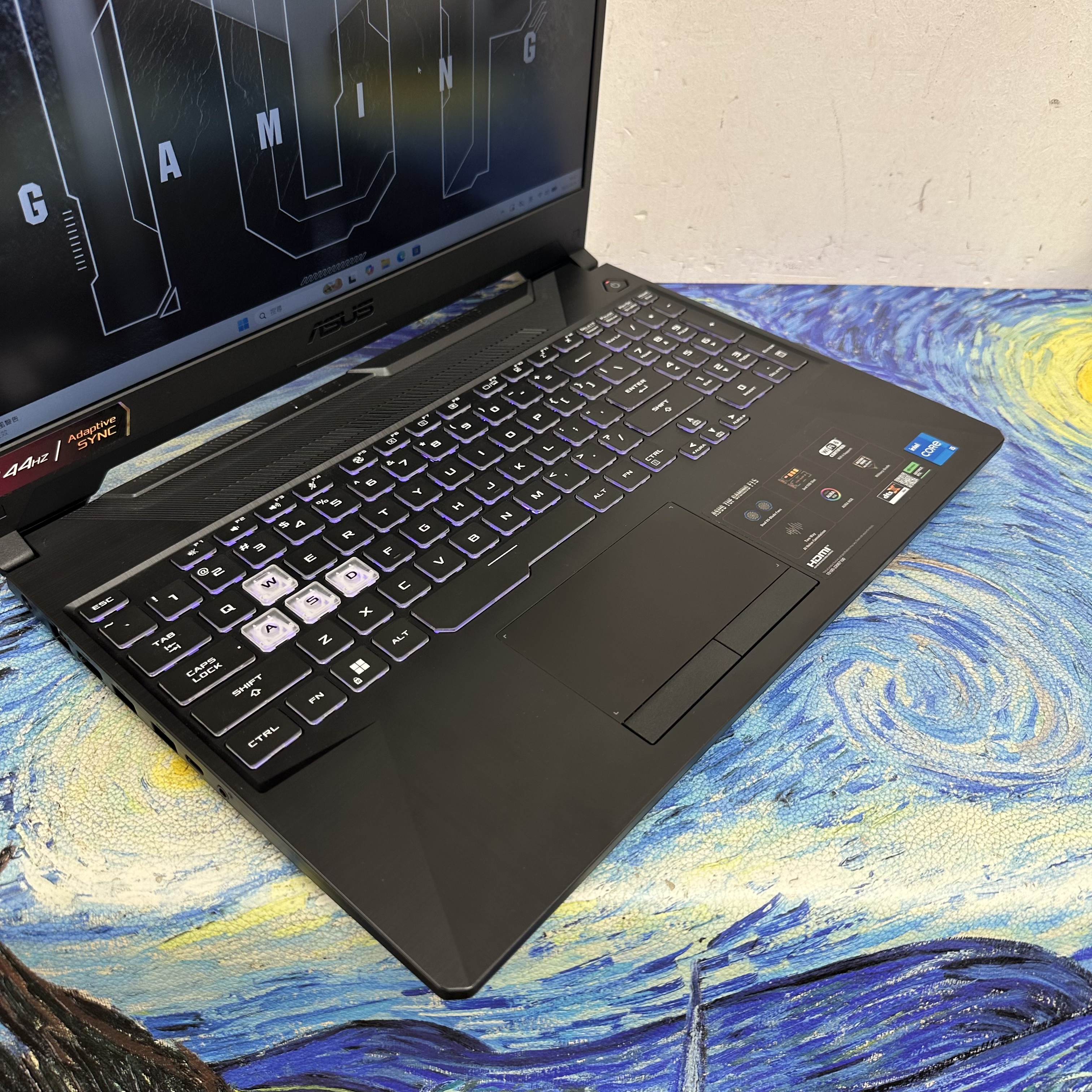 #5876 ASUS TUF i5-11400H /16GB Ram/512GB SSD/RTX 2050獨立顯示卡/144Hz高刷/TUF系列/RGB Keyboard/ Gaming Laptop / Notebook / Laptop