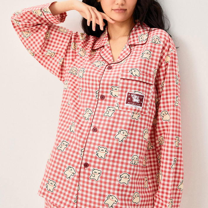 [Maltese & Retriever x SPAO] 2026 長袖睡衣 (2款)