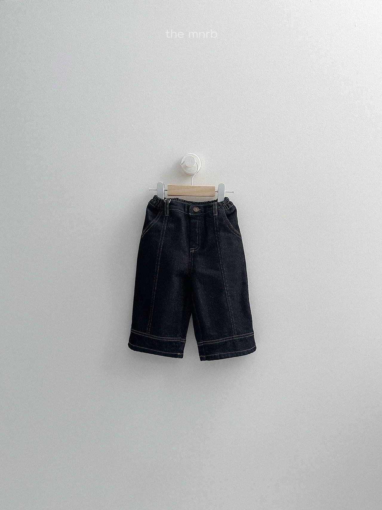 Mnirobe |  Non-fade panel denim pants