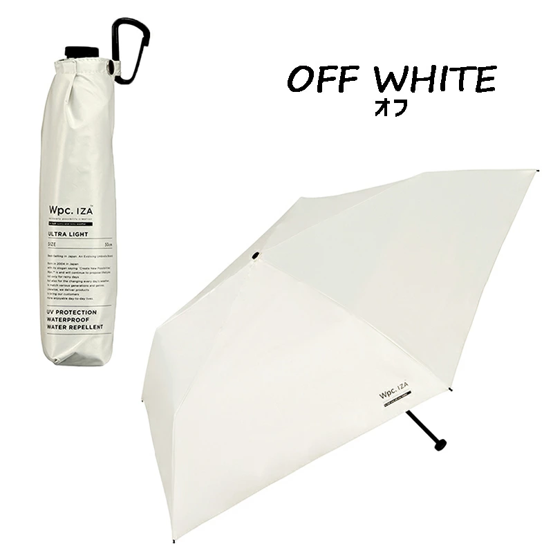 【Threads爆紅】日本直送 Wpc. IZA ULTRA LIGHT 超輕量降溫縮骨遮｜晴雨兩用・夏日降溫 14.7°C (128g)