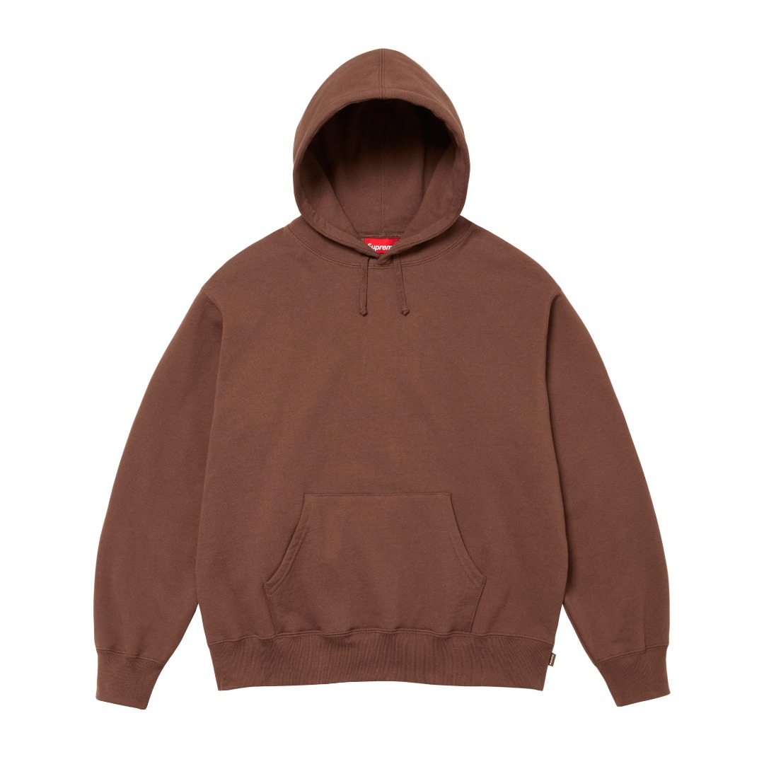 Supreme Satin Appliqué Hooded Sweatshirt