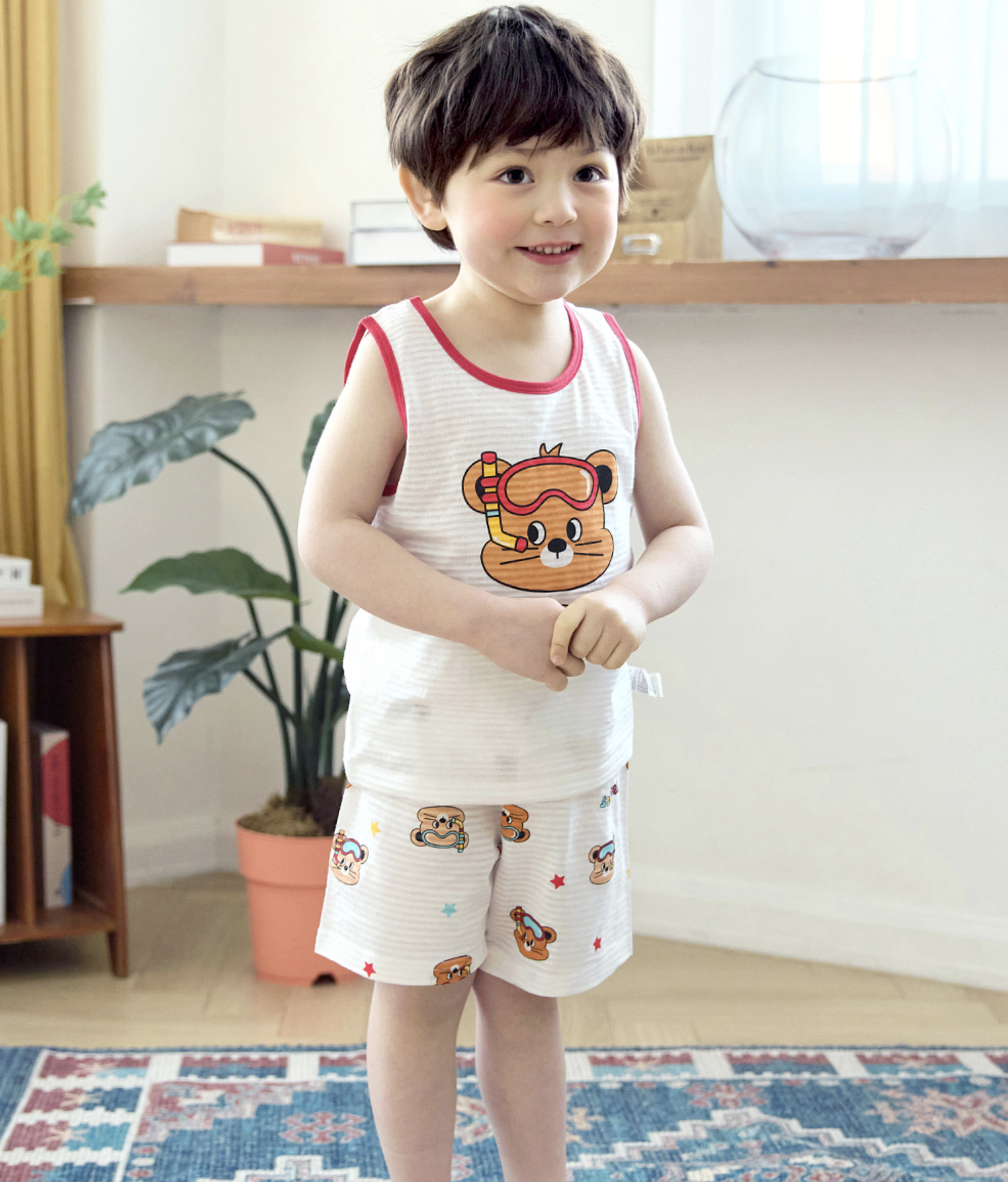 韓國透氣棉家居服套裝