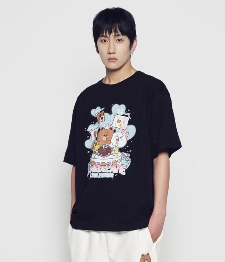 🇰🇷韓國ADLV x LINE短袖Tee