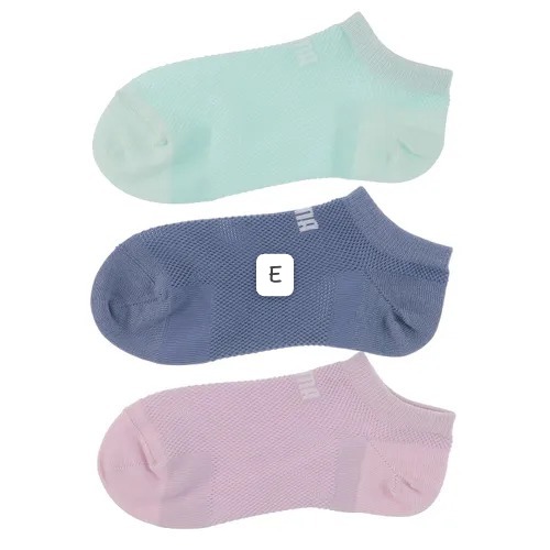 PUMA 女裝襪 23-25cm 1套3對 - 05260016