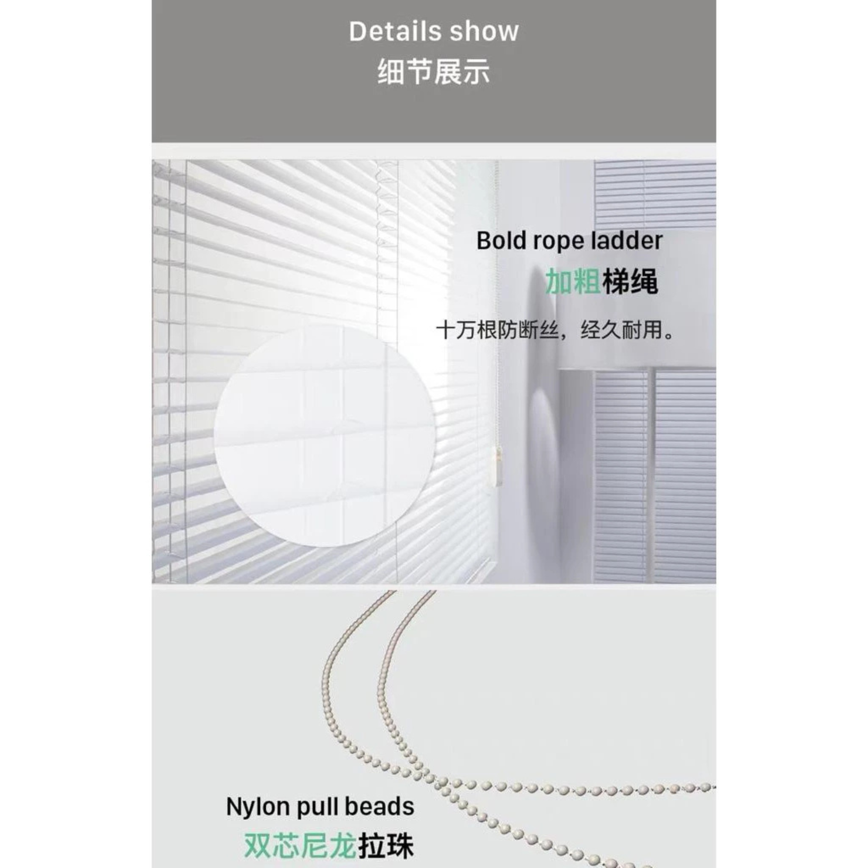 Custom 25mm Aluminium Venetian Blind | Heat Resistant | Friendly Use | Free Consultation | New Rolling System