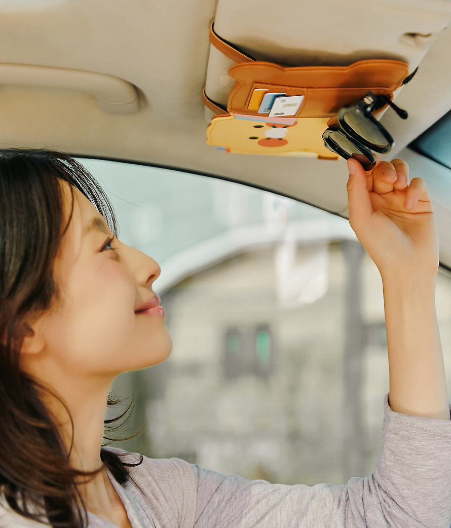 春植 車用 收納夾