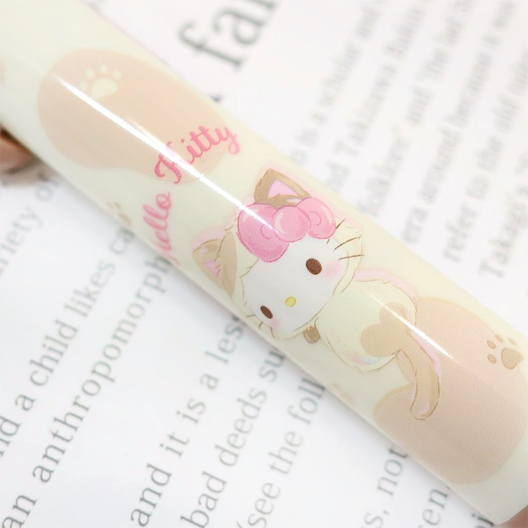現貨｜Sanrio Hello Kitty 貓貓肉球 日版 黑色原子筆 按掣貓爪會郁動 (24519001)