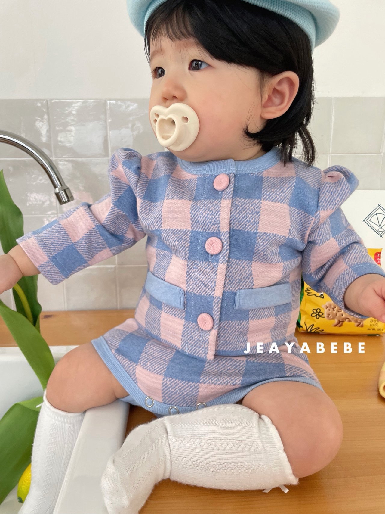 🇰🇷Jeayabebe set (外套+包褲）