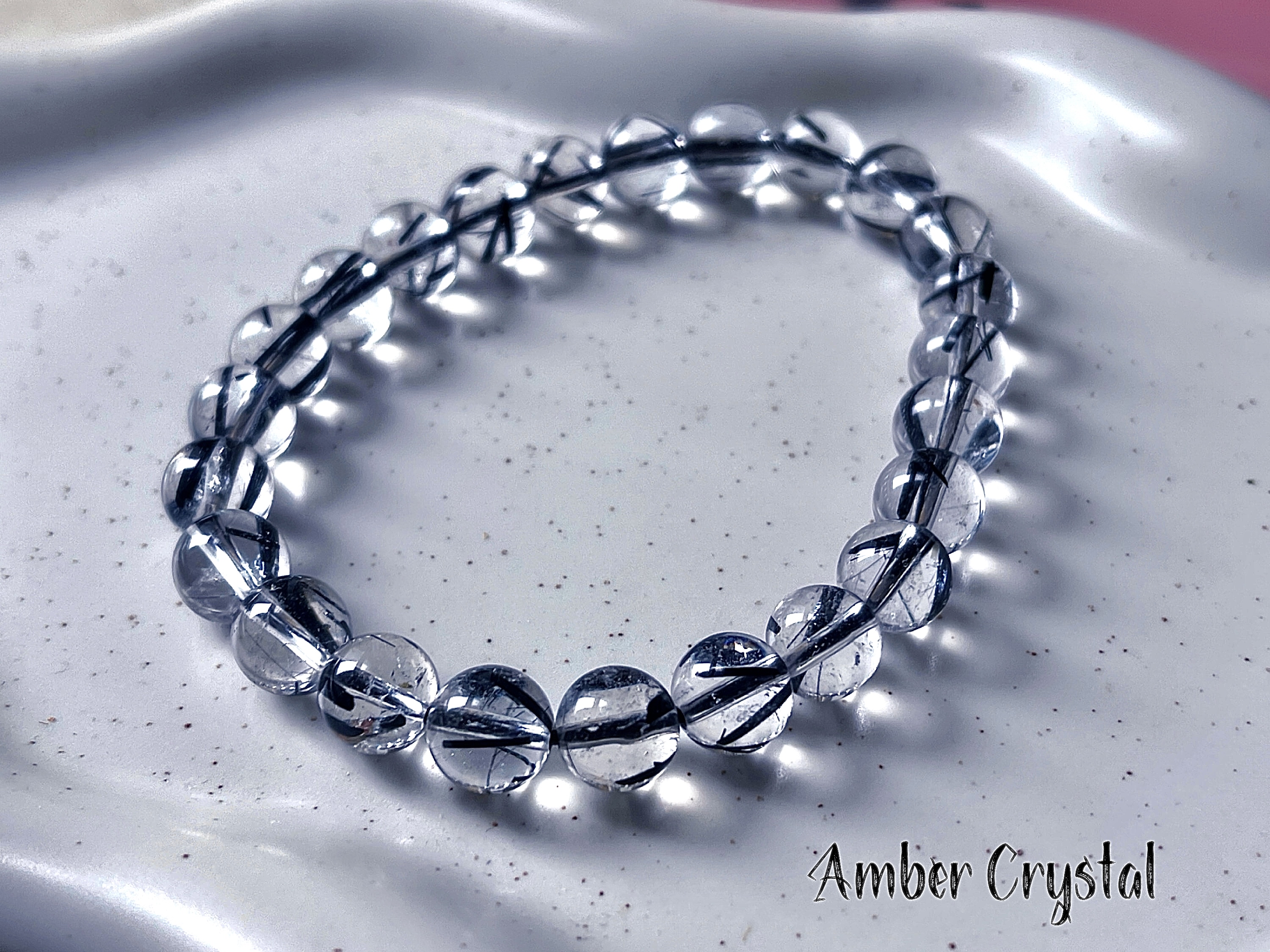 黑髪晶Black Rutilated Quartz