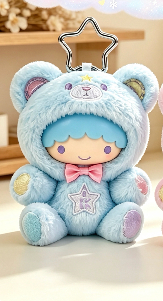 ［1月尾到貨] 早鳥預訂日本直送little Twin Star熊仔造型公仔掛件