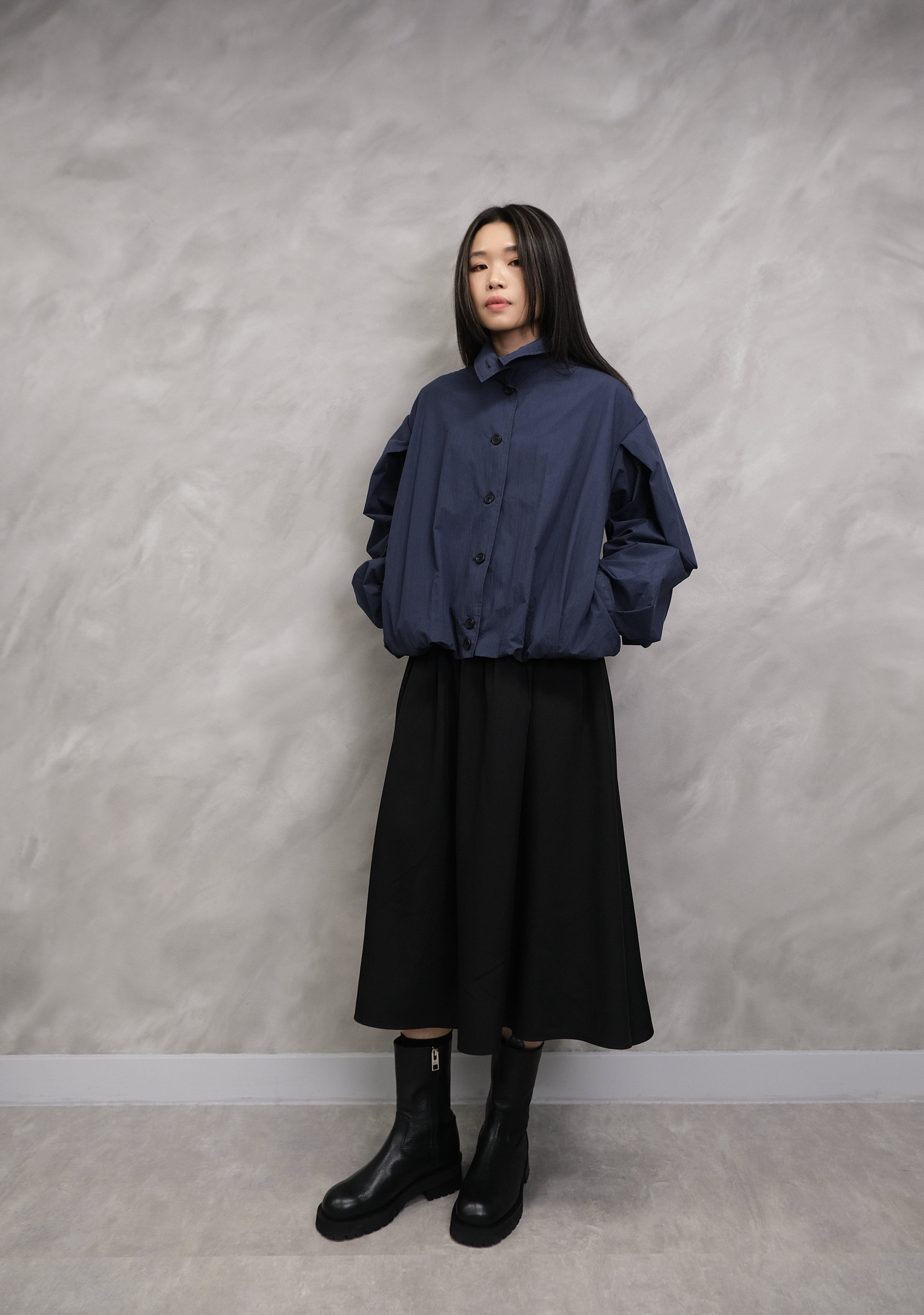 Bubble hem jacket #jk28