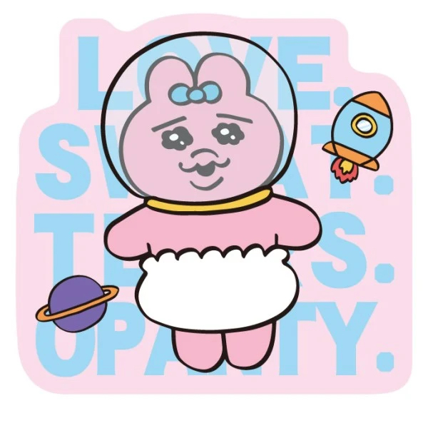 底褲兔 貼紙｜現貨