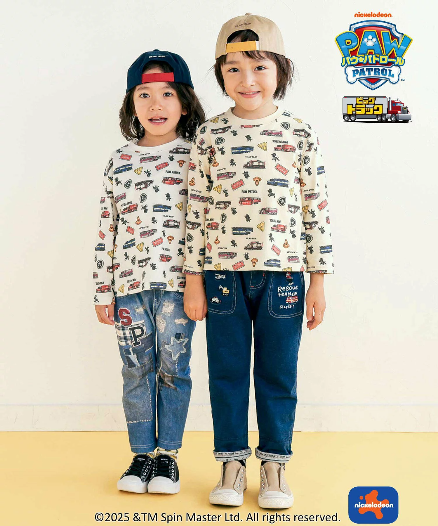 🆕【⭐訂購⭐】 🇯🇵日本直送 🌀#PawPatrol 全印花 短袖+長袖TEE 兩件套［2款選］🌀[ELCA-0155][260403]