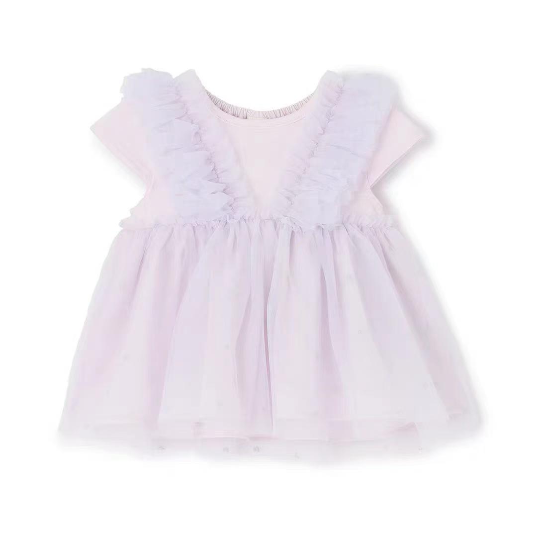 日單蕾絲花邊蓬蓬裙