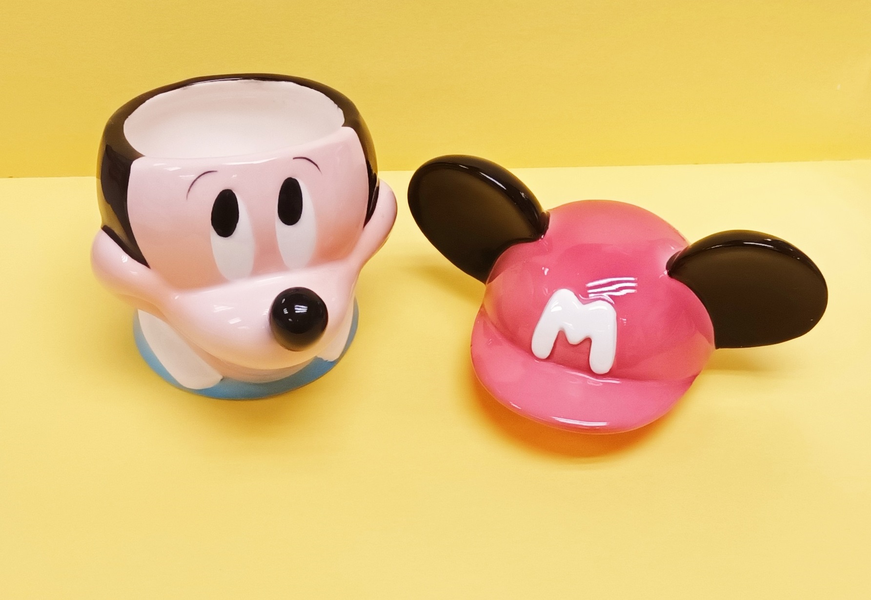 COVERED BOX 有蓋收纳瓷器 Mickey Mouse   (KD-103)