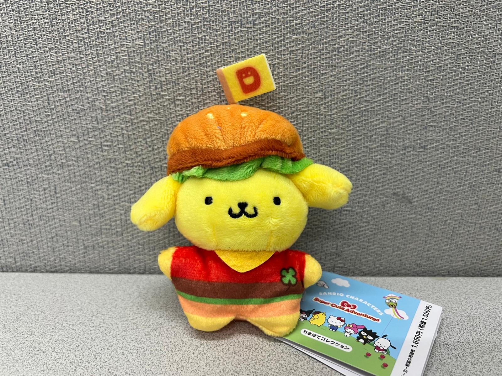 🎌日本直送🎌Sanrio 漢堡包系列 公仔掛飾 公仔屋
