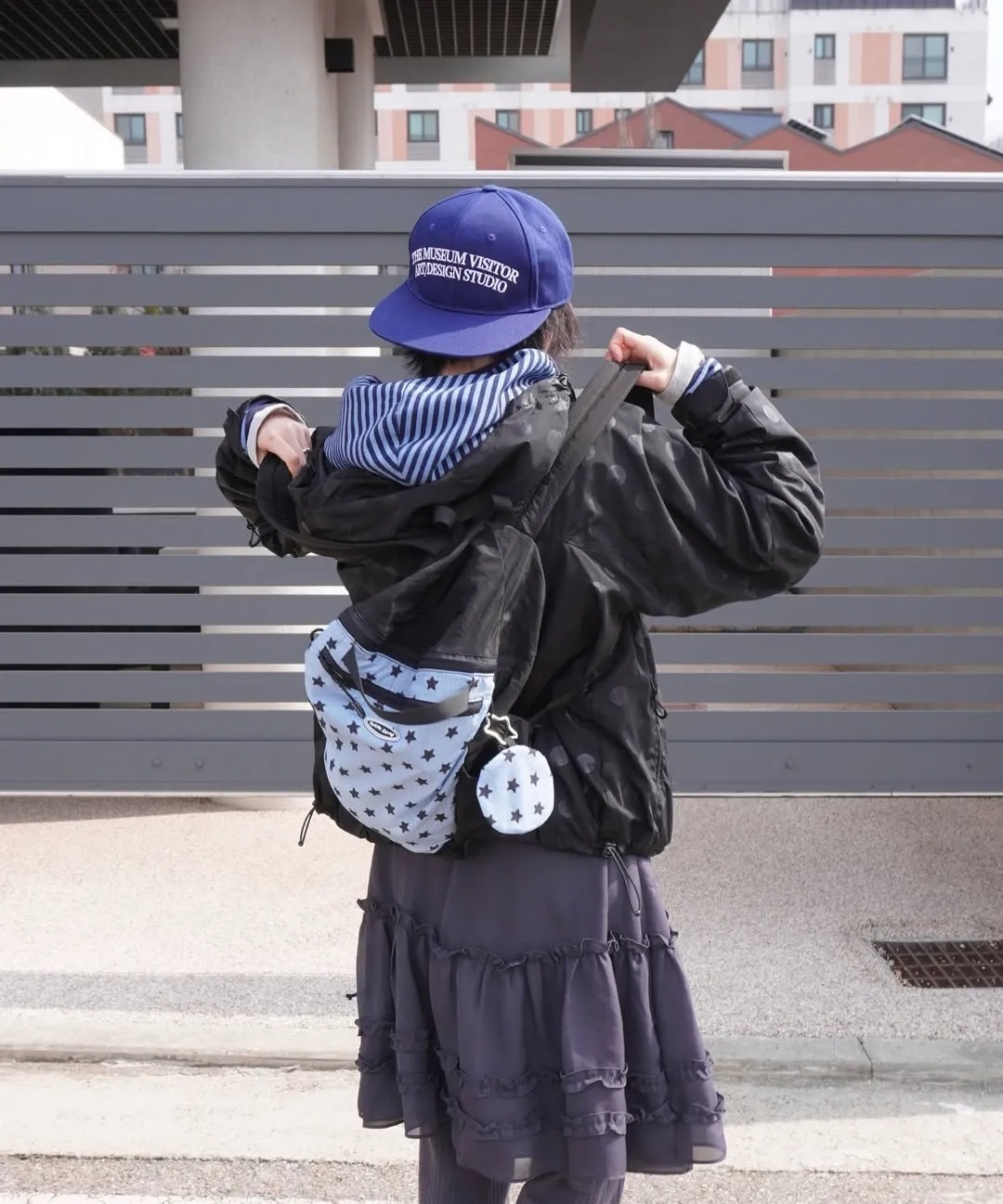 韓國WITH SOME Shine Star Folding Backpack