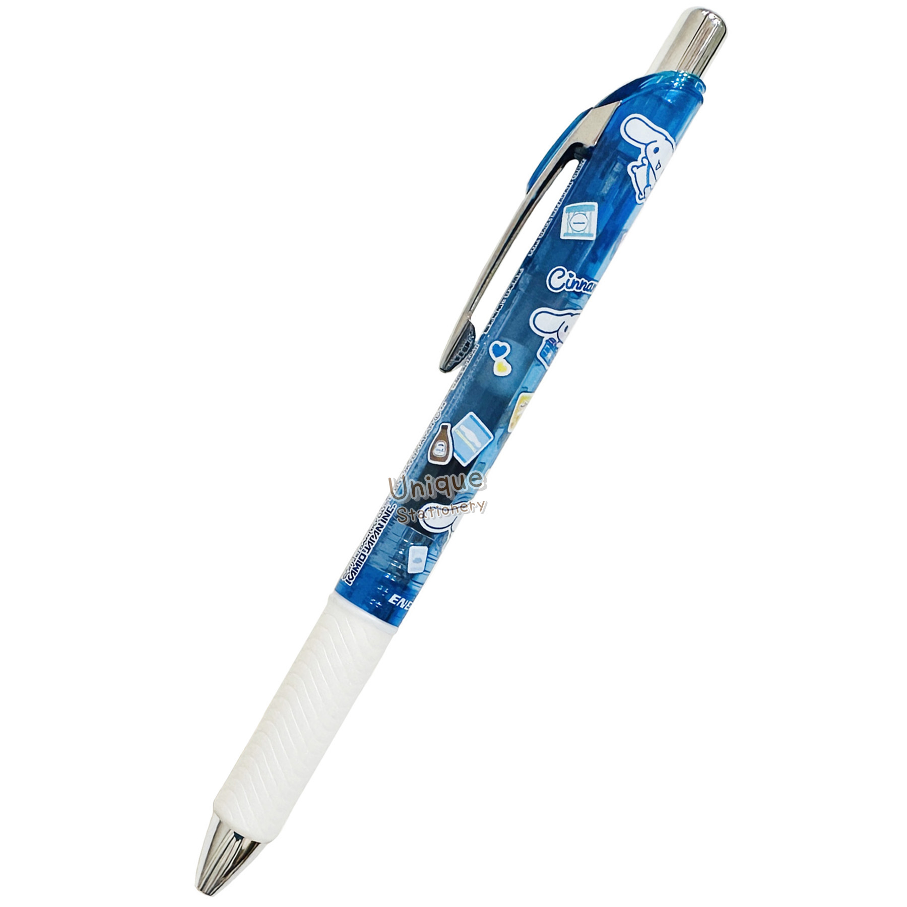 現貨｜Sanrio Cinnamoroll 玉桂狗 日本製 Pentel EnerGel 0.5mm 黑色 啫喱筆 (308167)