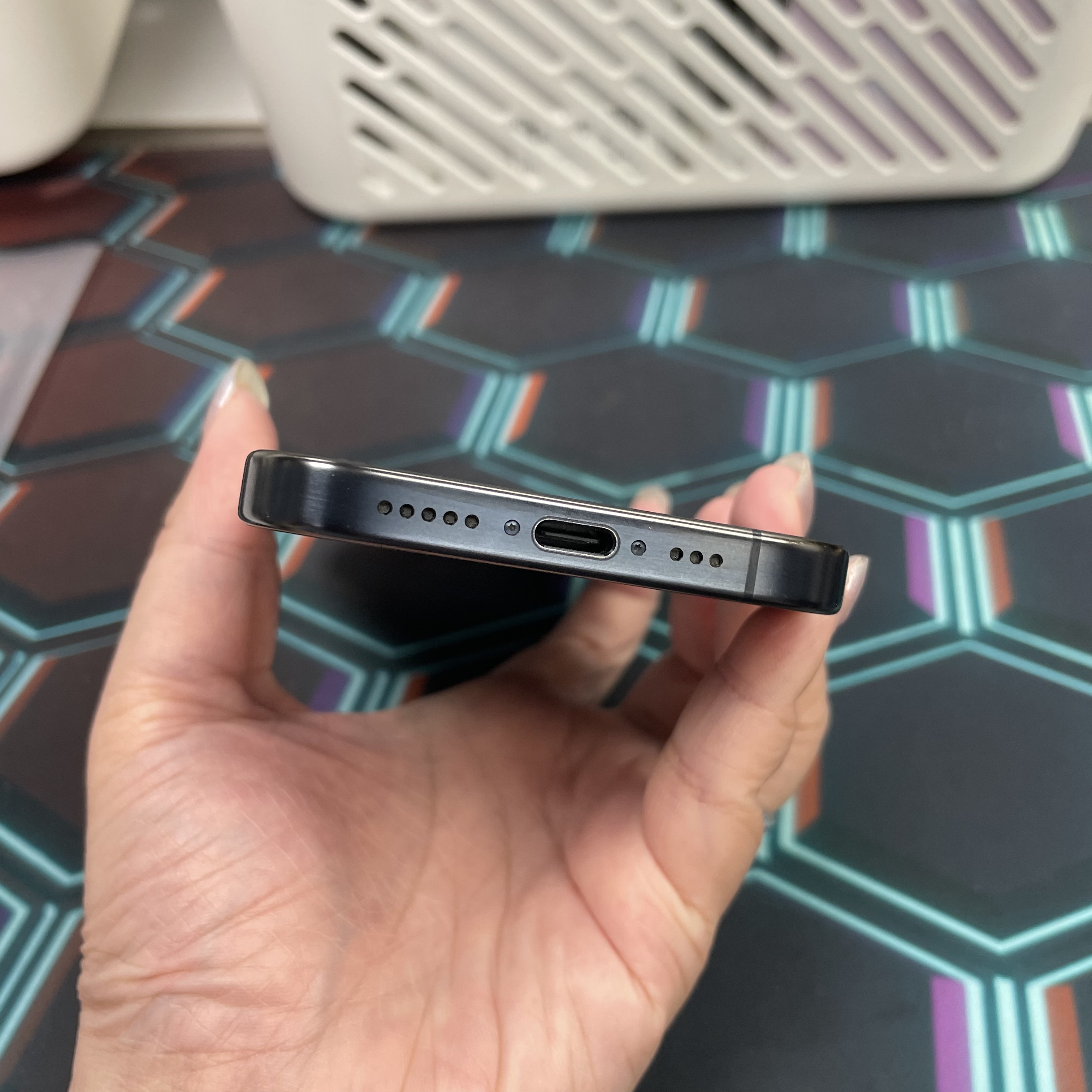 *7283 15 Pro 超靚機 128GB 電85 藍色 blue