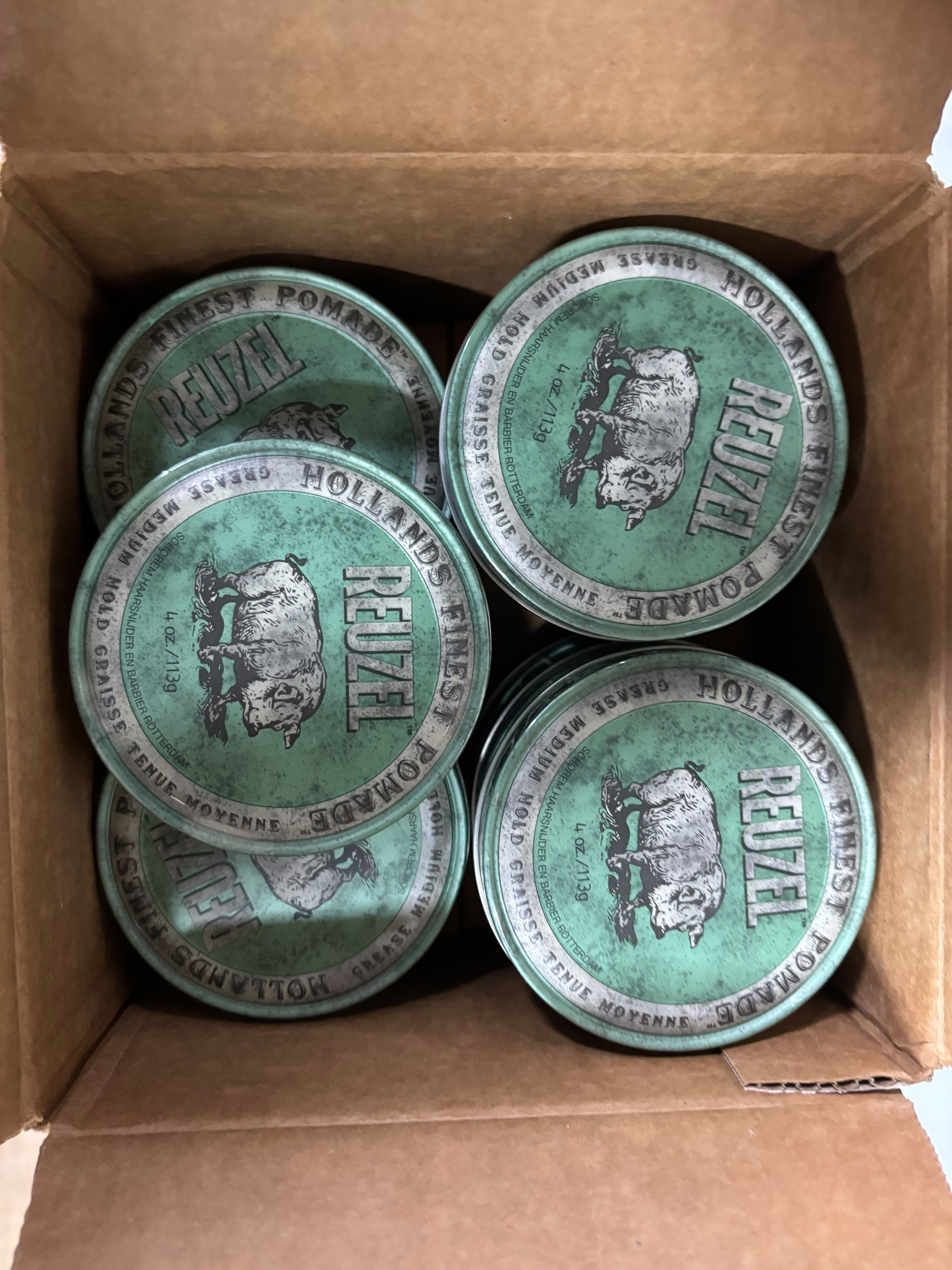 荷蘭 Reuzel Green Pomade 綠豬髮蠟 113g