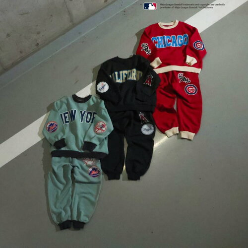 🆕【⭐訂購⭐】🇯🇵日本直送 🌀 #MLB 貼佈設計 抓絨束袖衛衣［3款選］🌀[ELJA-0191][261121]