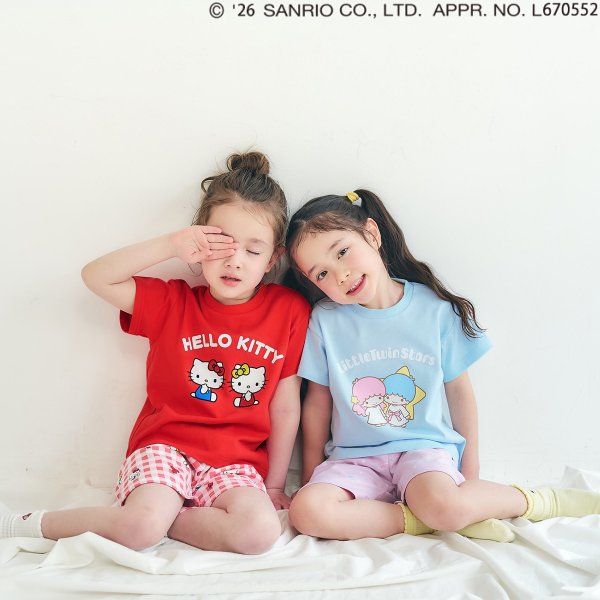 🆕【⭐訂購⭐】🇯🇵 日本直送 🌀#Sanrio 接觸涼感 短袖家居服套裝［7款選］🌀 [ELDA-0172][260519]