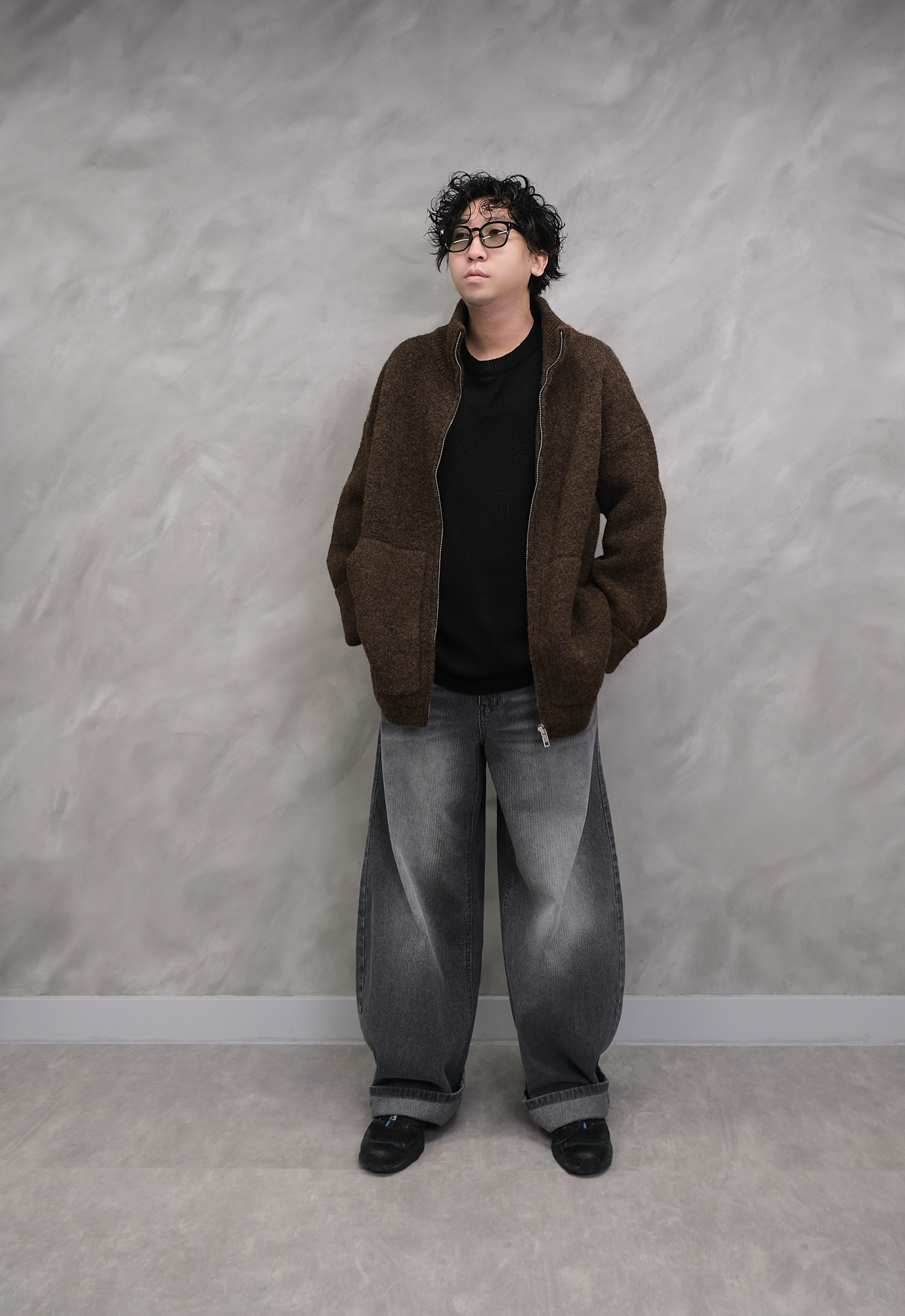 Whiskering beggy jeans #pt17