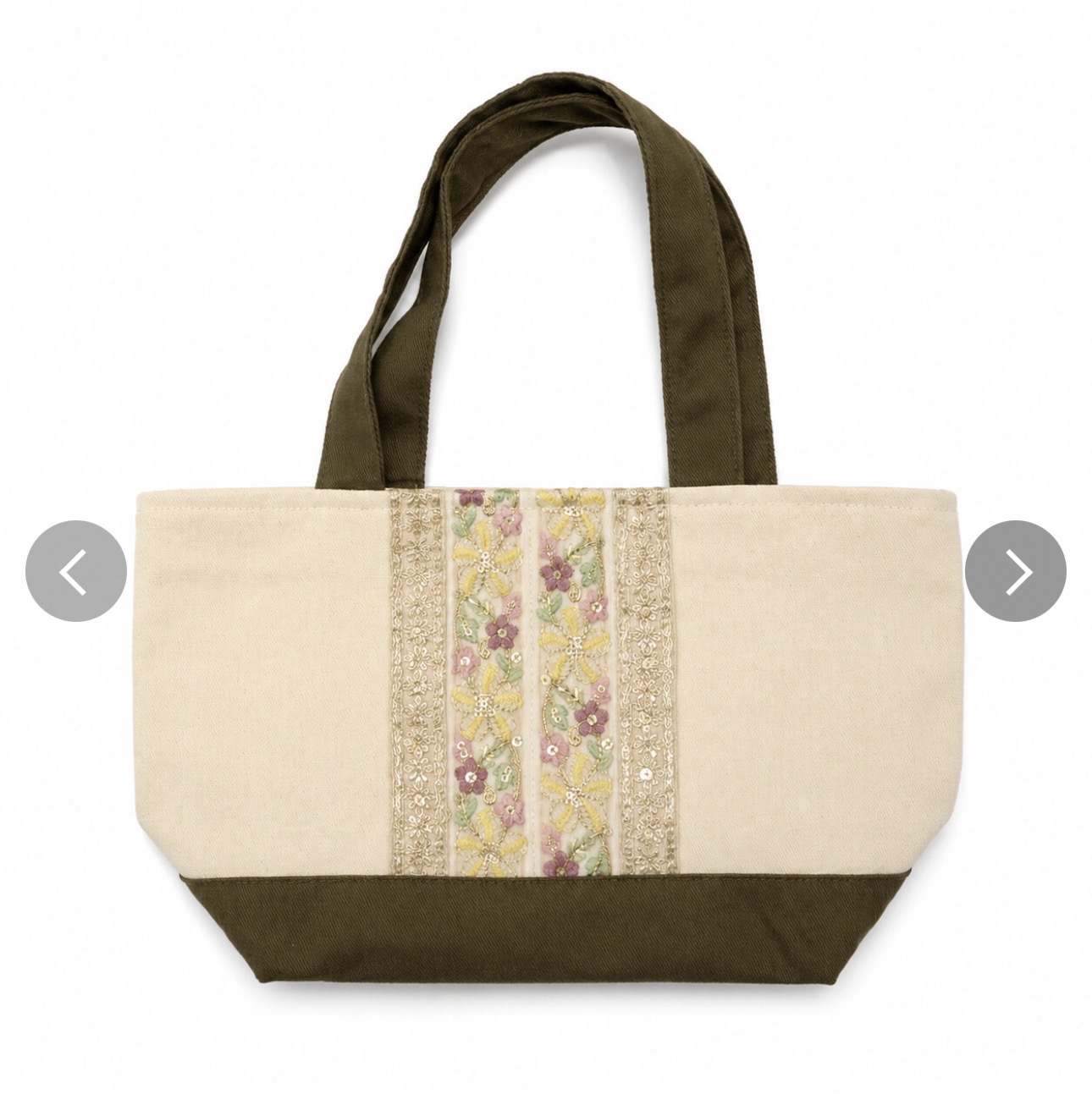 日本進口金刺繡手提袋