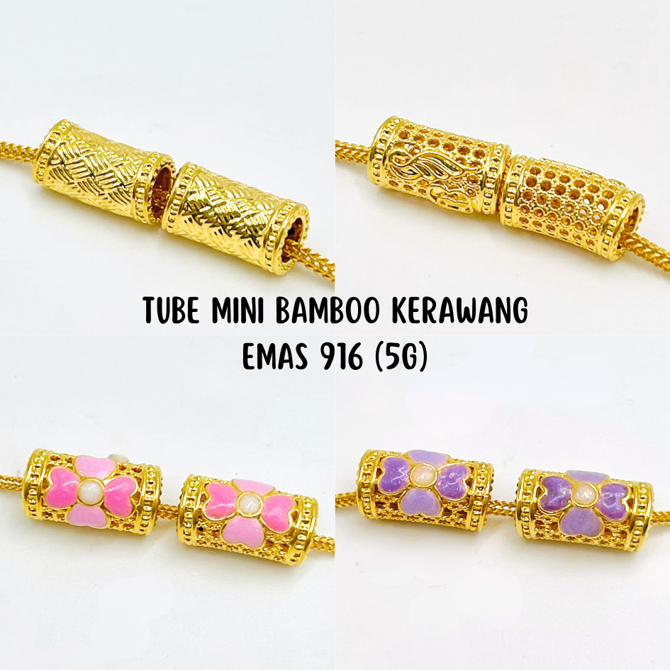 MYDORA Tube Mini Bamboo Kerawang (5G) l EMAS 916/22K
