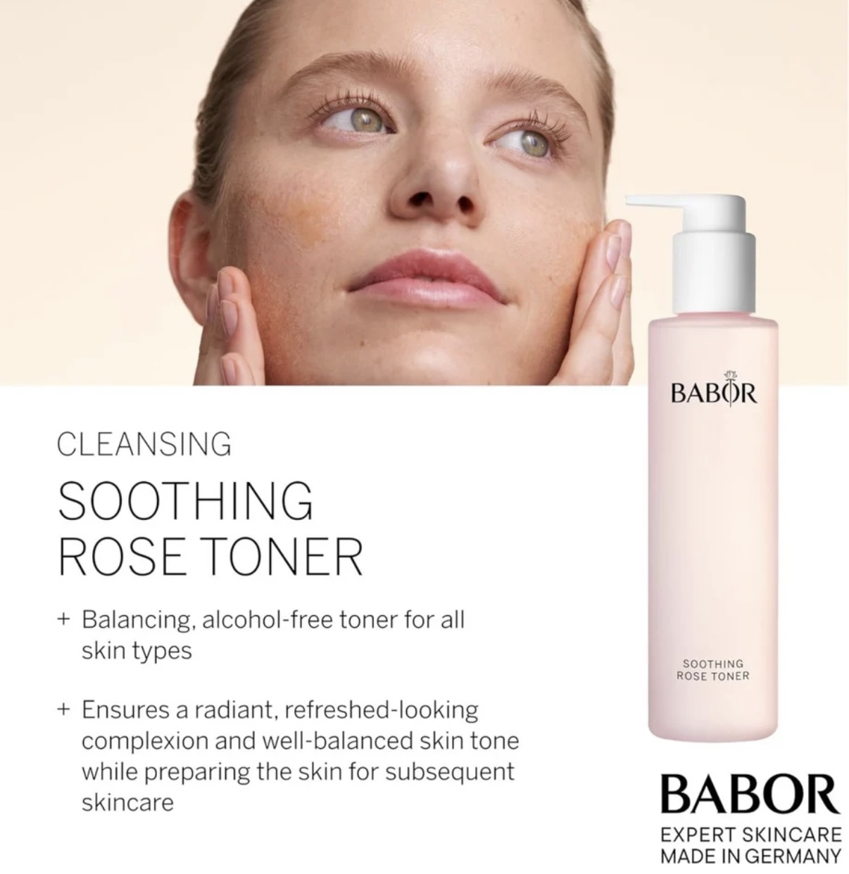 🇩🇪德國BABOR 芭寶大馬士革玫瑰舒緩爽膚水500ML