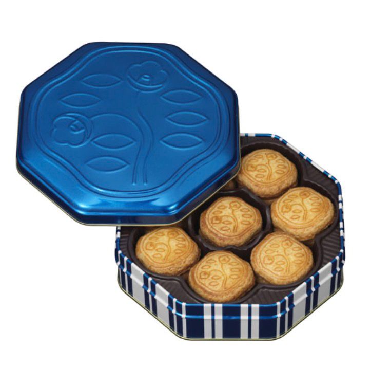 Shiseido Parlor 花椿曲奇 (藍罐24枚) - 12210443