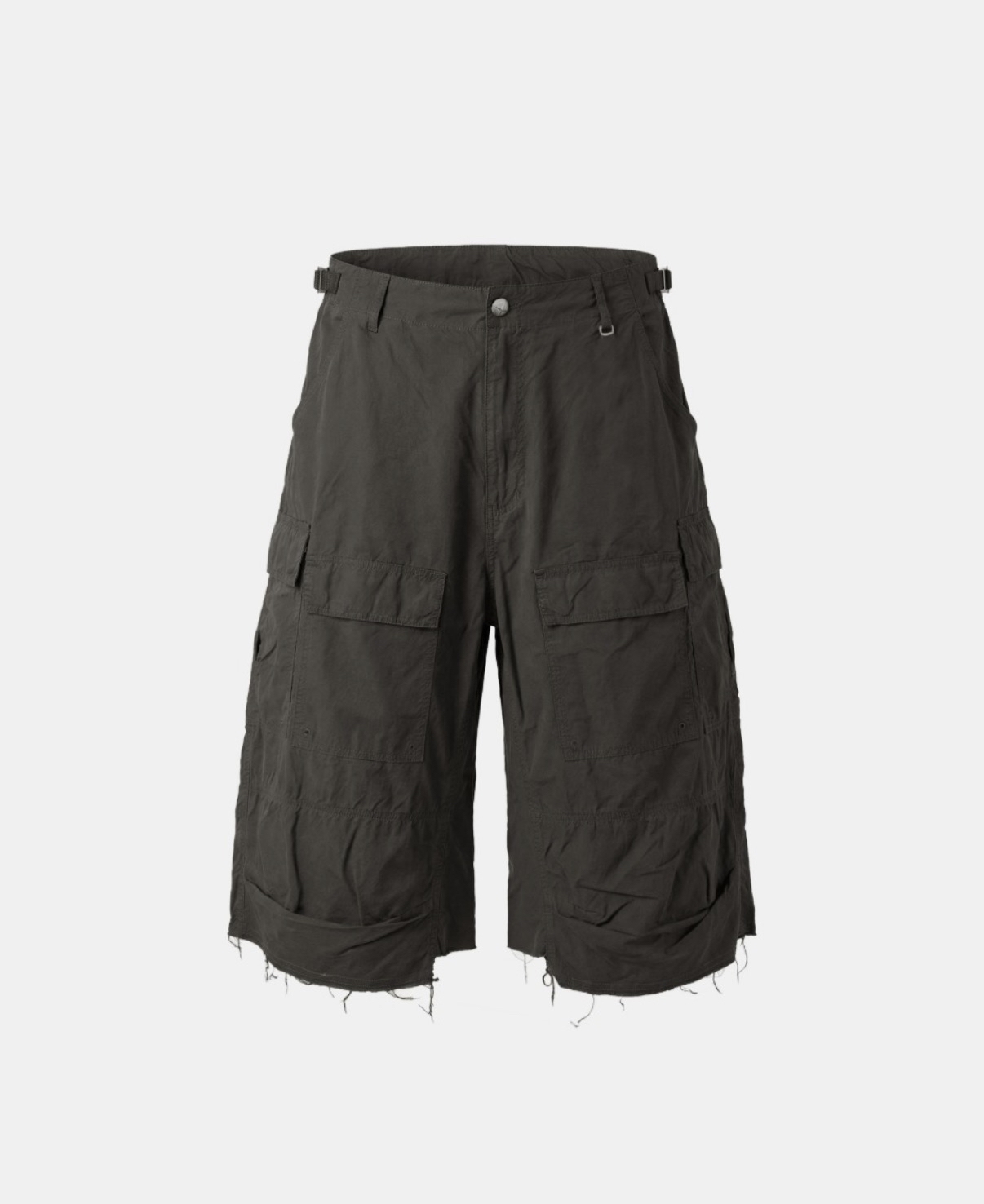 BADBLOOD新款 [w-srt26-015] Arc Bermuda Pants - Charcoal