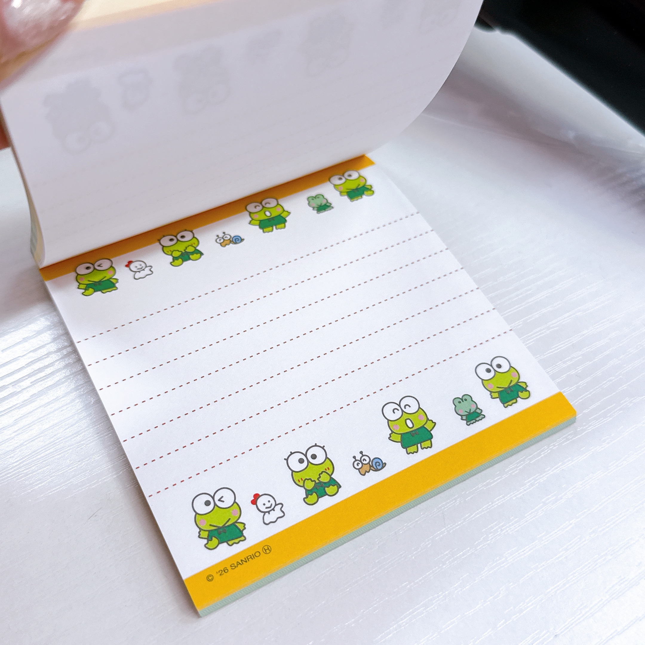 日本直送青蛙仔Memo