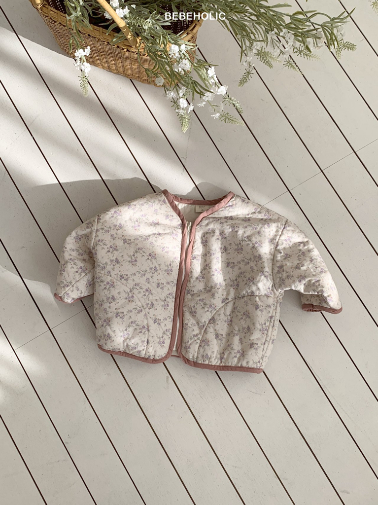🌸預訂 韓國直送🌸🇰🇷BEBEHOLIC兩色碎花拉鍊外套