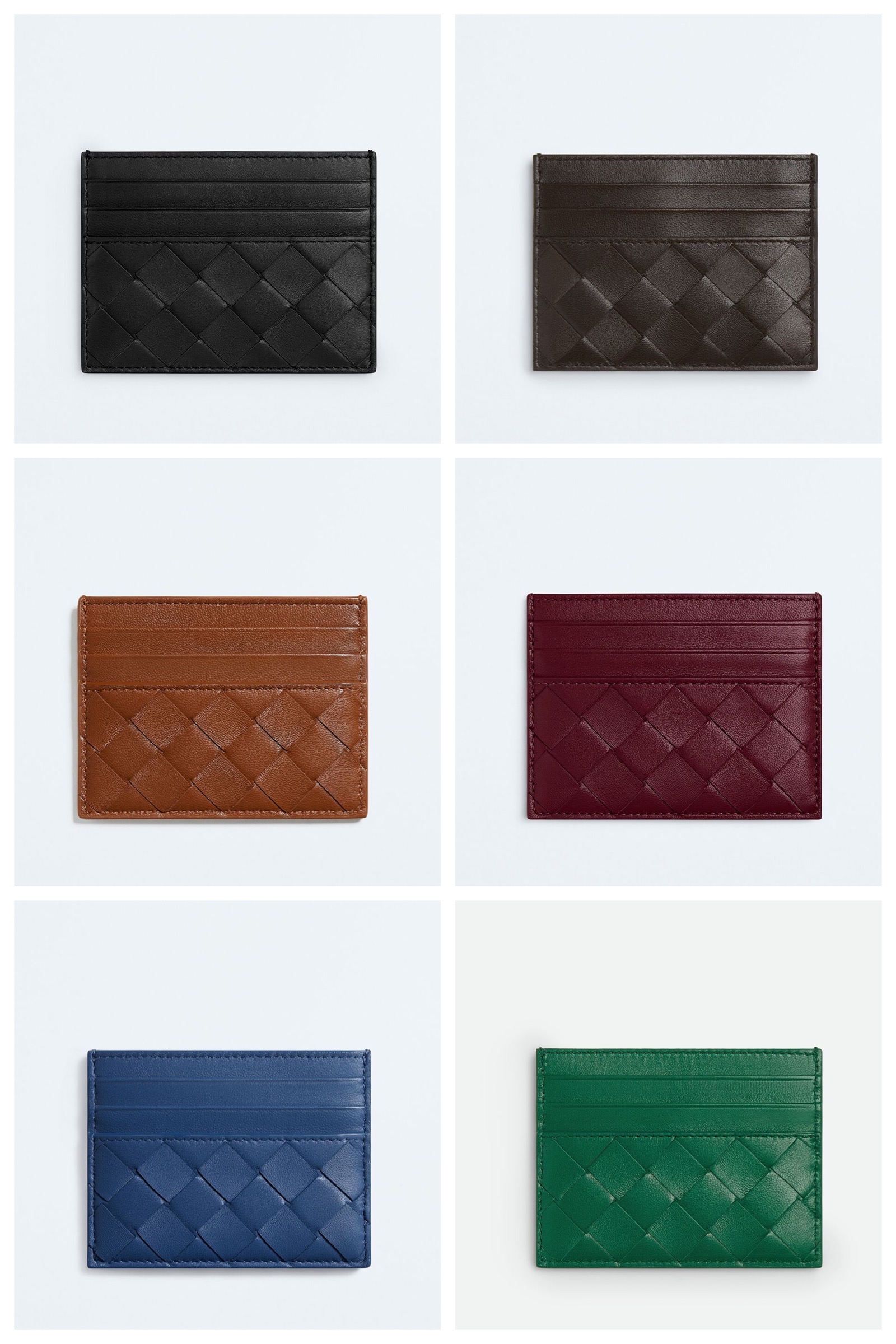 精選顏色優惠✨訂貨🍒BV Intrecciato 雙面 Cardcase
