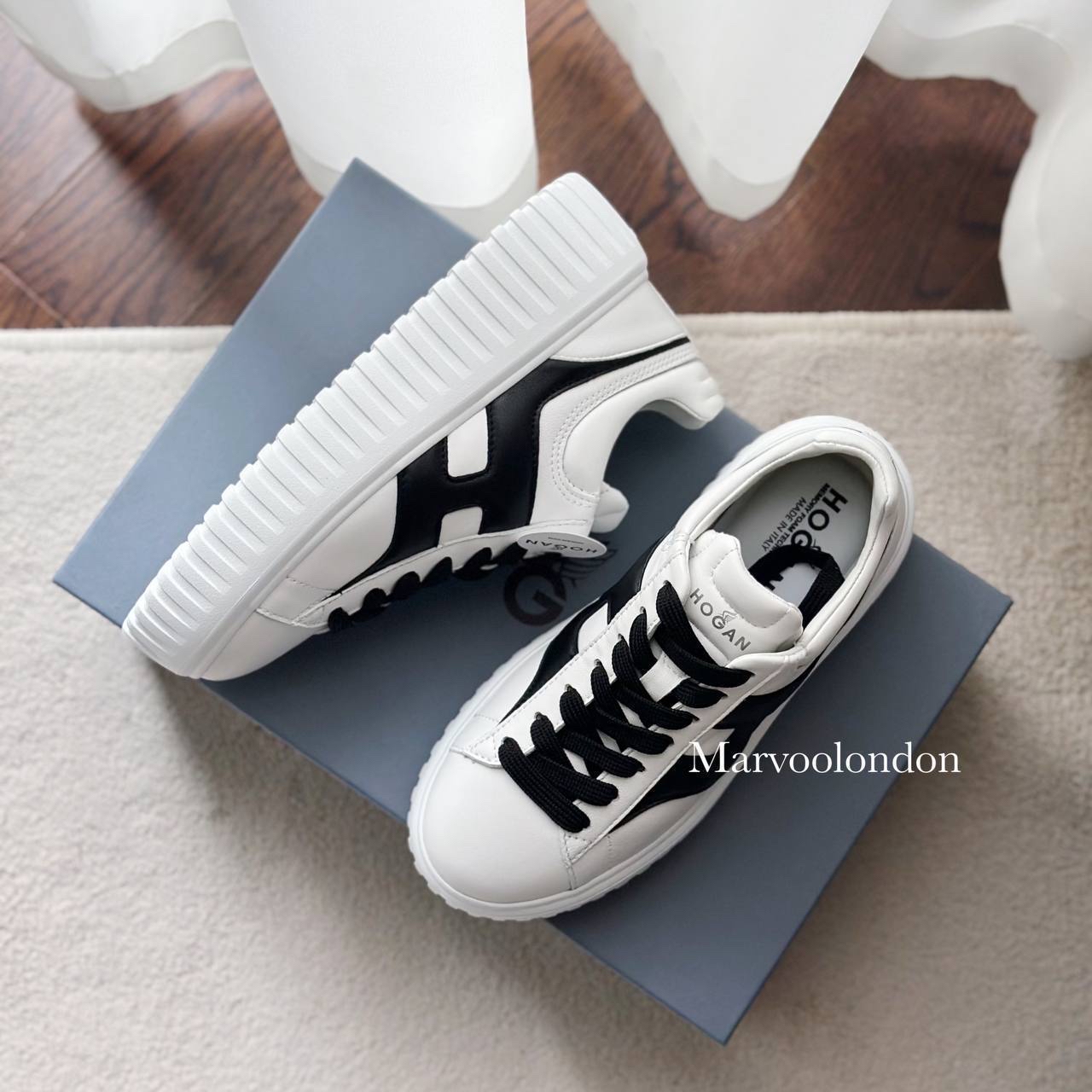 熱賣款  限時優惠✨訂貨🍒Hogan 5.8cm 厚底sneaker WhatsApp check size  