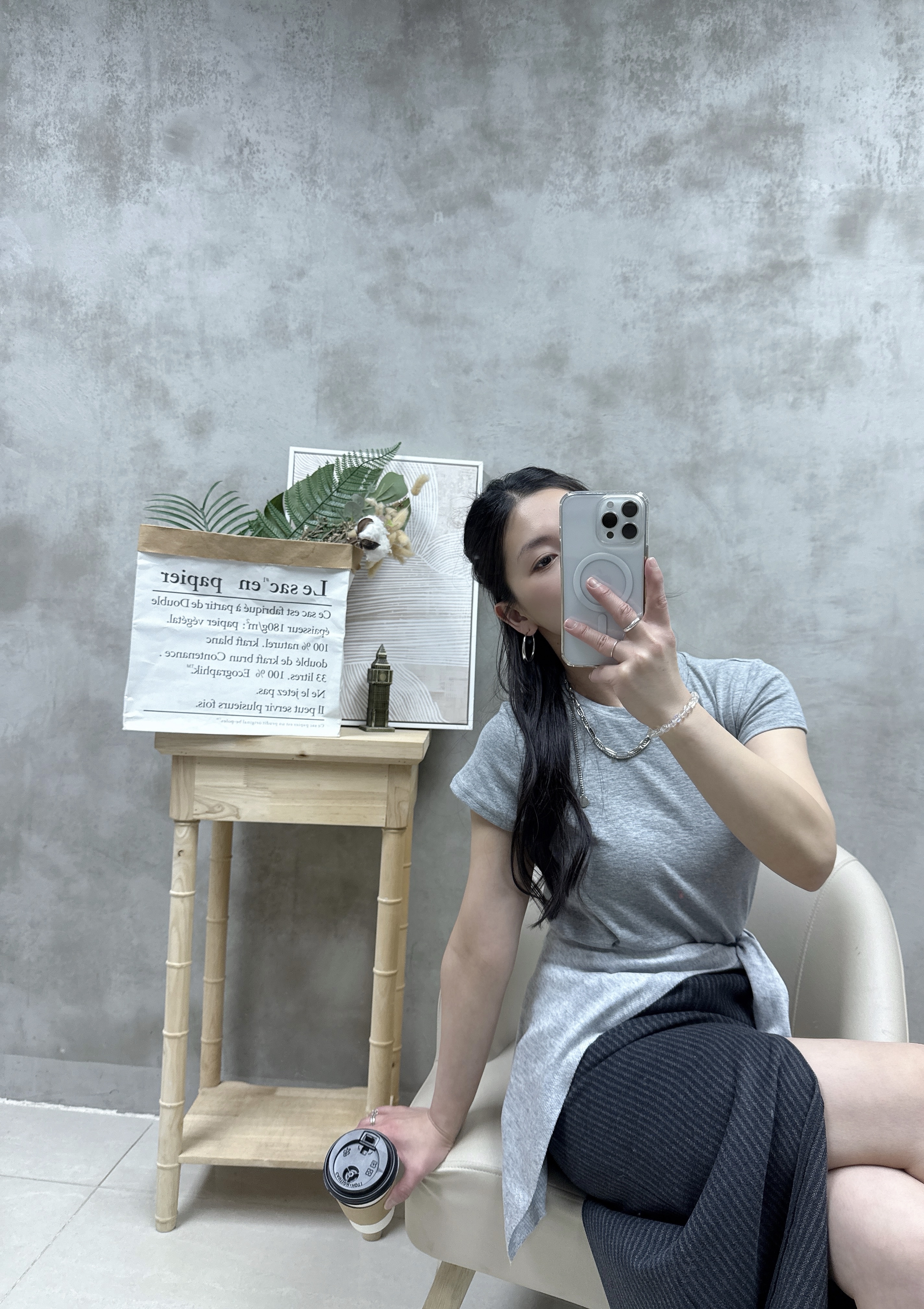 後骨凈色Tee（新版）