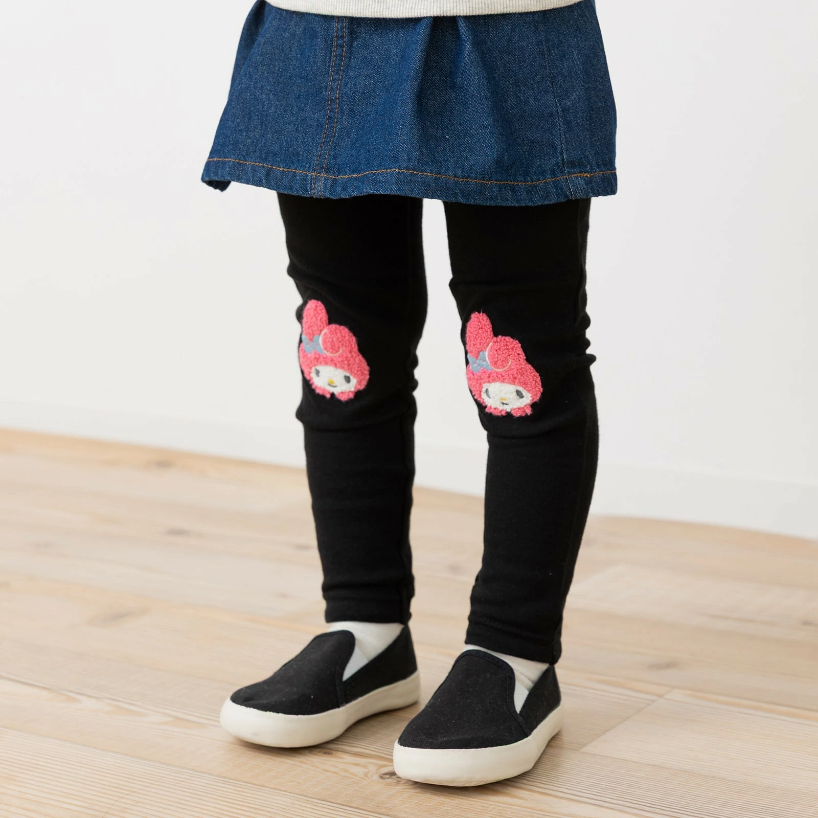 🆕【⭐訂購⭐】 🇯🇵日本直送 🌀#Sanrio 刺繡圖案緊身長褲［4款選］🌀[PLHA-0103] [260930]