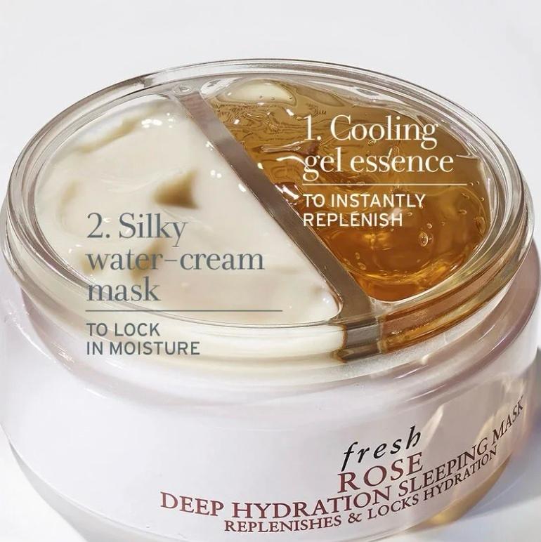 Fresh 玫瑰深層保濕睡眠面膜 (Rose Deep Hydration Sleeping Mask) 30ml