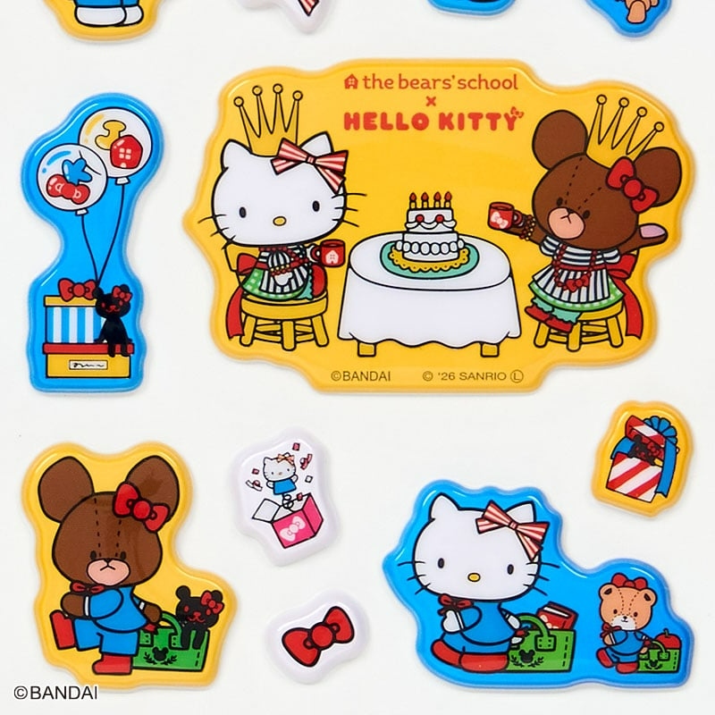 🌸 【預訂】Sticker (RD) - The Bears' School x Kitty