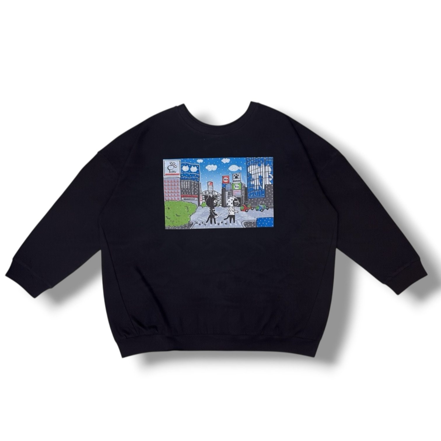 Catsfriends Scramble L Tee