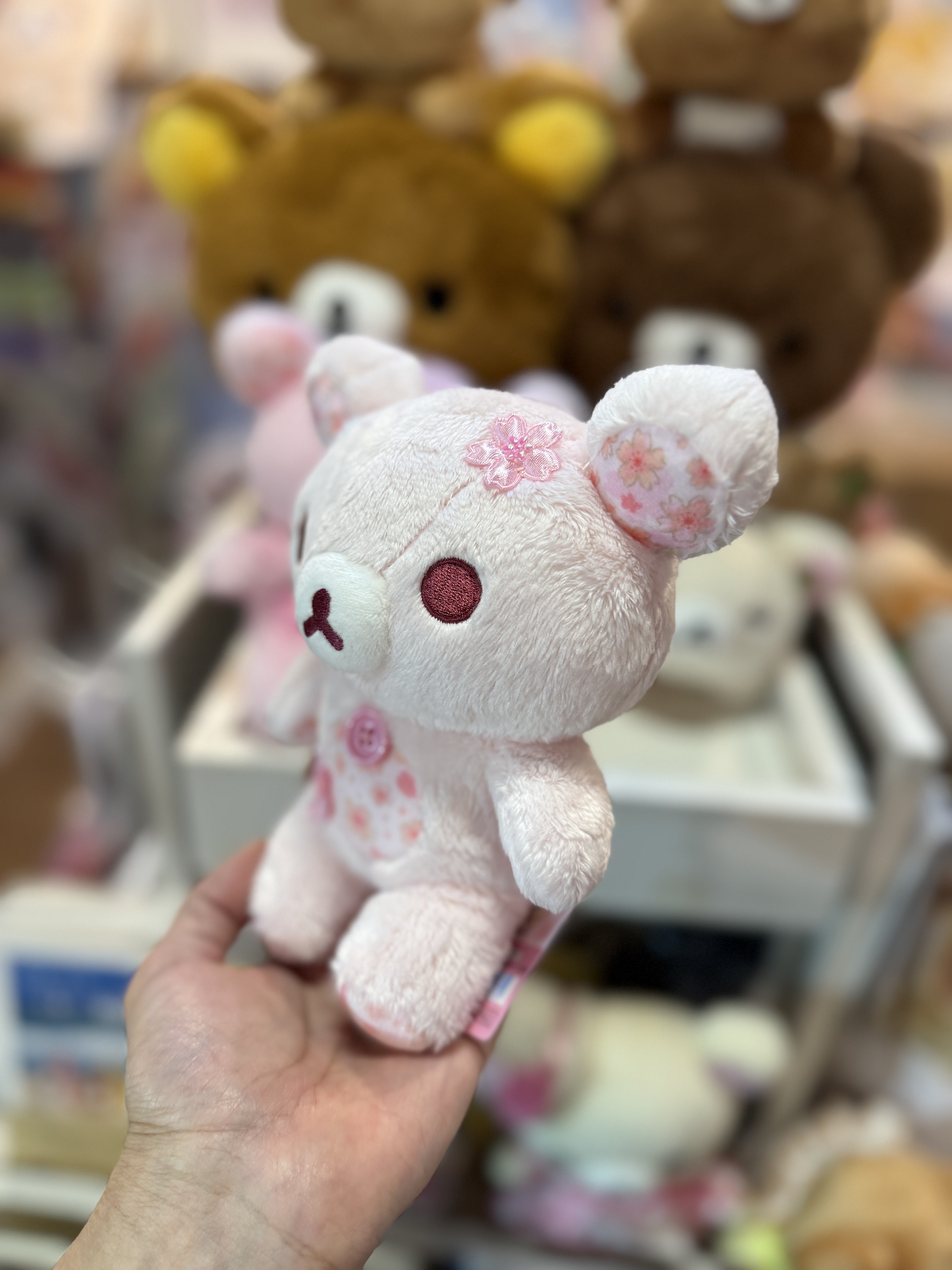 《現貨》全新rilakkuma 櫻花造型公仔